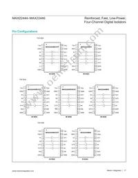 MAX22445FAWE+T Datasheet Page 17