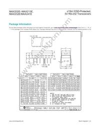 MAX241ECWI+TG002 Datasheet Page 22