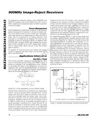 MAX2440EAI+T Datasheet Page 10