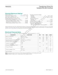 MAX253C/D Datasheet Page 2