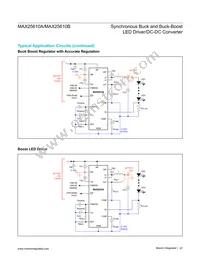 MAX25610BAUE/V+ Datasheet Page 22