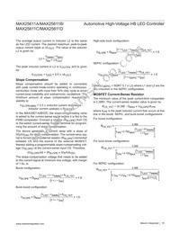 MAX25611AATC/VY+ Datasheet Page 16