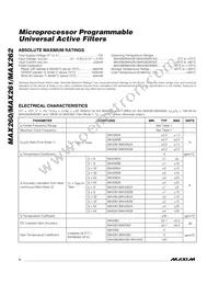 MAX261BCWG+T Datasheet Page 2