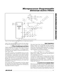 MAX261BCWG+T Datasheet Page 21