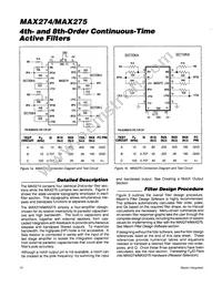 MAX275BC/D Datasheet Page 10