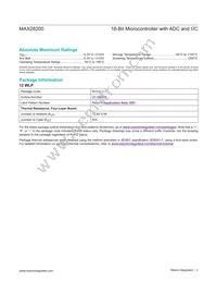 MAX28200EWC+U Datasheet Page 2