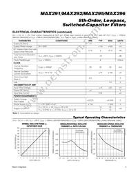 MAX295C/D Datasheet Page 3