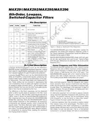 MAX295C/D Datasheet Page 6