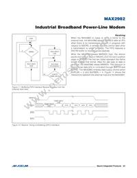 MAX2982GCD/V+T Datasheet Page 23