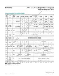 MAX30002CWV+T Datasheet Page 23