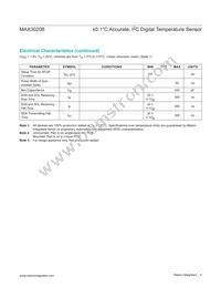 MAX30208CLB+T Datasheet Page 4