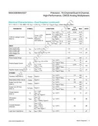 MAX306C/D Datasheet Page 3