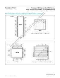 MAX306C/D Datasheet Page 10