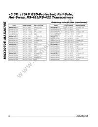 MAX3077EESA/GG8 Datasheet Page 22