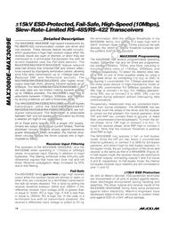 MAX3082ECSA+TG24 Datasheet Page 14