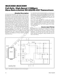 MAX3084ESA+T Datasheet Page 14