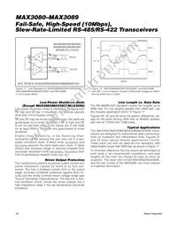 MAX3084ESA+T Datasheet Page 18