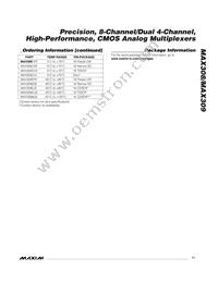 MAX308C/D Datasheet Page 11