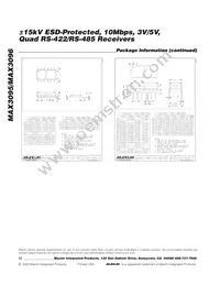 MAX3095ESE/GG8 Datasheet Page 12
