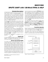 MAX3108AEWA+ Datasheet Page 15