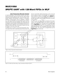 MAX3108AEWA+ Datasheet Page 20