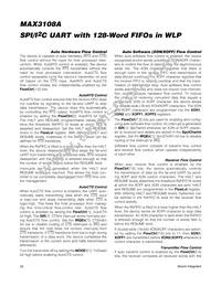 MAX3108AEWA+ Datasheet Page 22