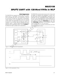 MAX3108EWA+T Datasheet Page 21