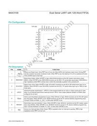 MAX3109ETJ+T Datasheet Page 14