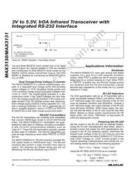 MAX3131EAI+T Datasheet Page 12