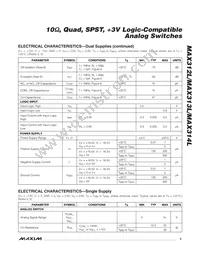 MAX313LESE/GG8 Datasheet Page 3