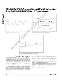 MAX3140CEI+T Datasheet Page 14