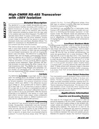 MAX3157EPI+ Datasheet Page 10