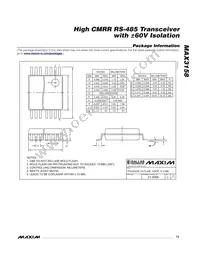 MAX3158CPI+ Datasheet Page 13