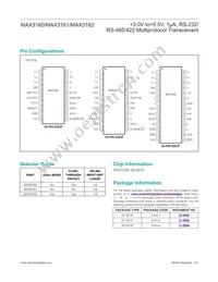 MAX3160EAP Datasheet Page 22