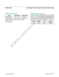 MAX31629MTA+ Datasheet Page 20