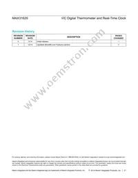 MAX31629MTA+ Datasheet Page 21