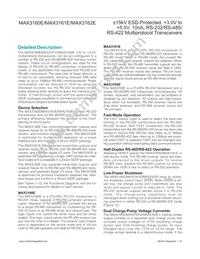 MAX3162ECAI+T Datasheet Page 15