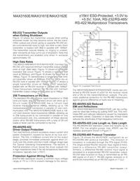 MAX3162ECAI+T Datasheet Page 18