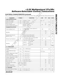 MAX3171CAI+TG52 Datasheet Page 3