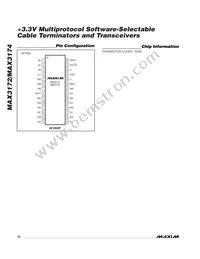 MAX3172EAI+TG52 Datasheet Page 18