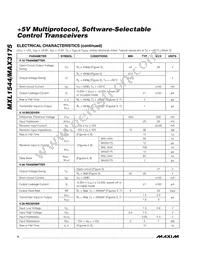 MAX3175CAI+T Datasheet Page 4