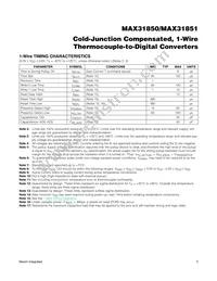 MAX31851RATB+T Datasheet Page 5