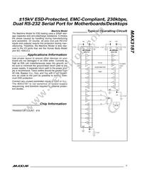 MAX3187CAX+T Datasheet Page 7