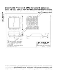 MAX3187CAX+T Datasheet Page 8