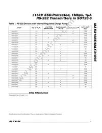 MAX3188EEUT/GH9-T Datasheet Page 7