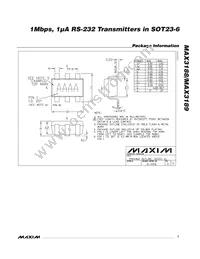 MAX3189EUT-T Datasheet Page 7