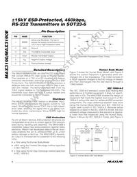 MAX3190EUT-T Datasheet Page 4