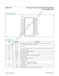 MAX31910AUI+T Datasheet Page 8
