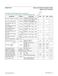 MAX31914AUI+ Datasheet Page 4