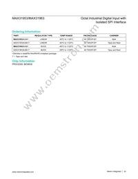 MAX31963AUM+T Datasheet Page 20